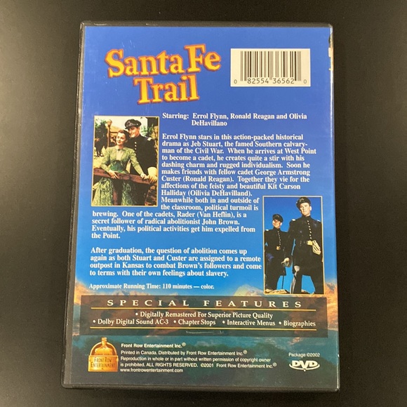 Santa Fe Trail - DVD - Picture 2 of 4
